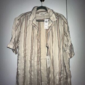 Men’s Abercrombie & Fitch Linen Shirt – NWT